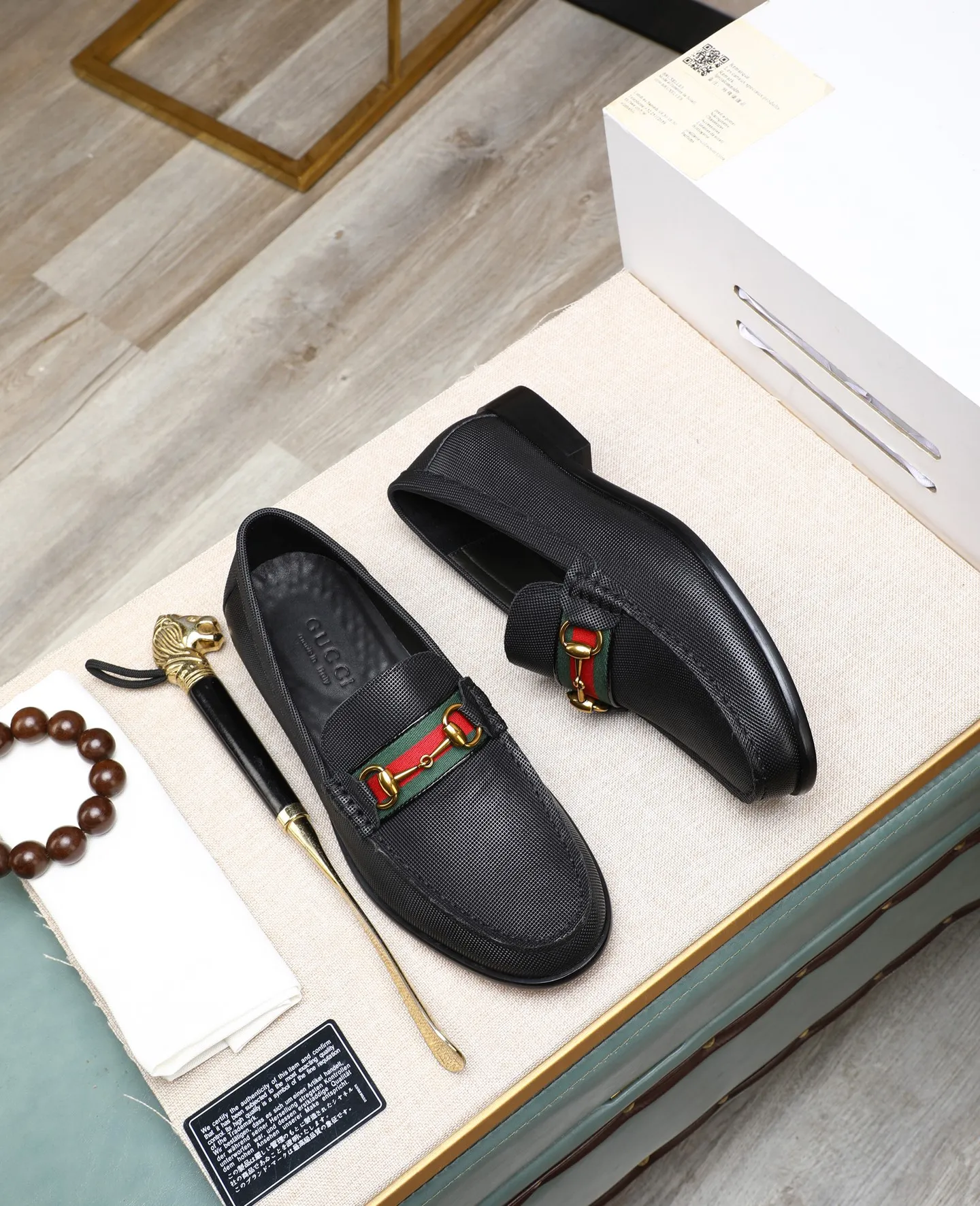 Men's shoes 💰500📛📛Original (water-dyed cow lining) GUCCI official website formal shoes🌀 Italian🇮🇹imported cowhide➕Top imported water-dyed cowhide lining💋Finely handmade Original bottom, the real thing looks better when photographed in person Standard size 38-44 (45 46 custom-made)